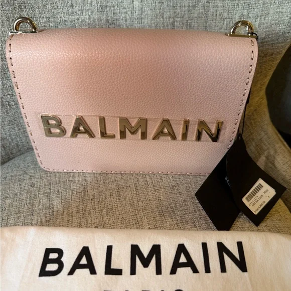 NWT BALMAIN Mini Top-Handle Cross Body - Picture 2 of 13